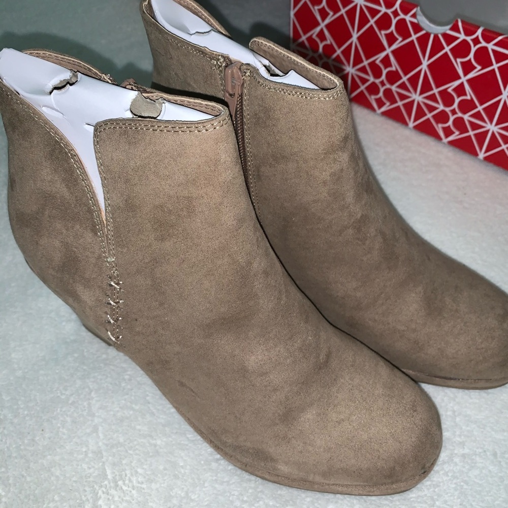 Rampage Wedge Ankle Bootie